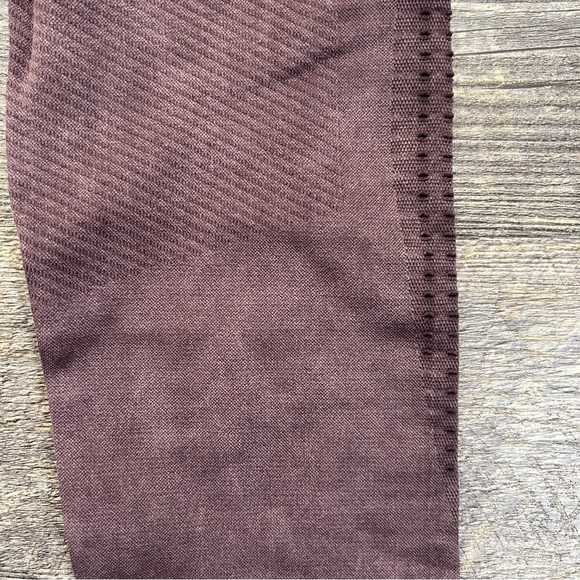 NWT Mend athletics purple moto style seamless legging pants size medium M B51 - Picture 2 of 4